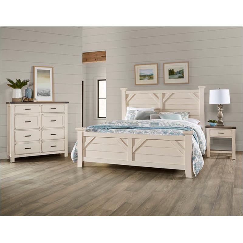 164-668 Vaughan Bassett Furniture Chestnut Creek - Alpaca/greige Bedroom Furniture Bed