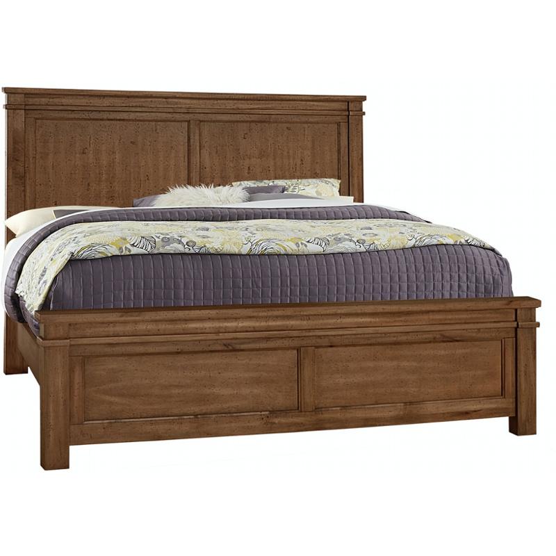 174-551a Vaughan Bassett Furniture Cool Rustic - Amber Bedroom Furniture Bed