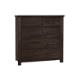 750-004 Vaughan Bassett Furniture Dovetail - Java Bedroom Furniture Dresser