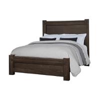 750-668 Vaughan Bassett Furniture Dovetail - Java Bedroom Furniture Bed