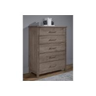 751-115 Vaughan Bassett Furniture Dovetail - Mystic Grey Bedroom Furniture Chest