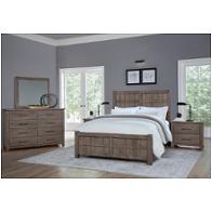 751-669 Vaughan Bassett Furniture Dovetail - Mystic Grey Bedroom Furniture Bed