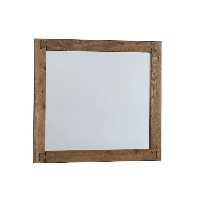 754-446 Vaughan Bassett Furniture Dovetail - Sun Bleached White Bedroom Furniture Mirror