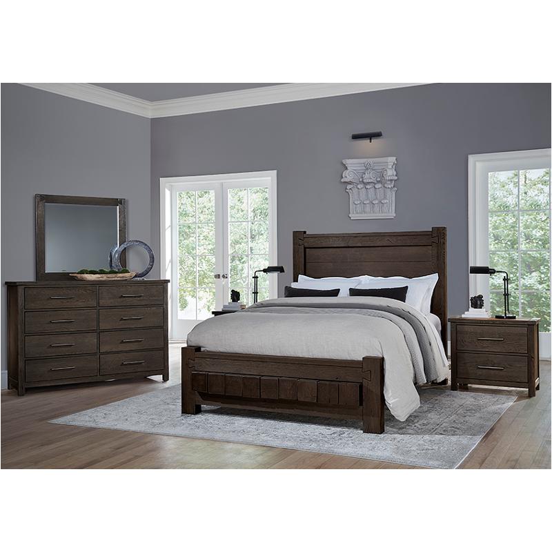 750-668-166-944-ms2 Vaughan Bassett Furniture Dovetail - Java Bedroom Furniture Bed