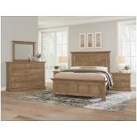 155-558 Vaughan Bassett Furniture Carlisle - Warm Natural Bedroom Furniture Bed