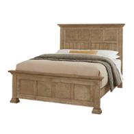 155-668 Vaughan Bassett Furniture Carlisle - Warm Natural Bedroom Furniture Bed