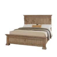 155-669 Vaughan Bassett Furniture Carlisle - Warm Natural Bedroom Furniture Bed