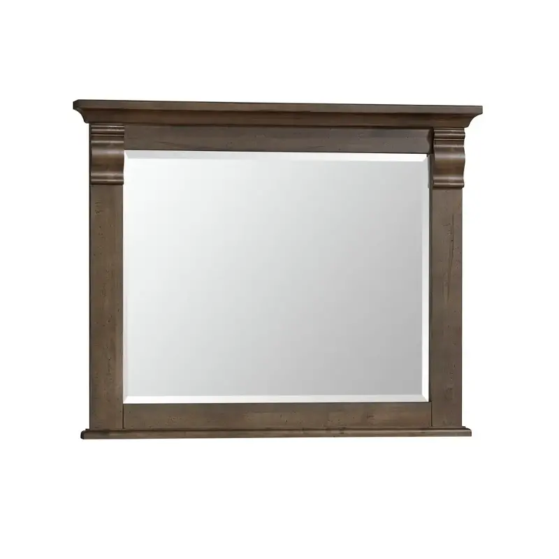 156-448 Vaughan Bassett Furniture Carlisle - Dark Sable Bedroom Furniture Mirror