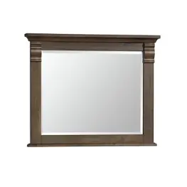 156-448 Vaughan Bassett Furniture Carlisle - Dark Sable Bedroom Furniture Mirror