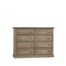157-003 Vaughan Bassett Furniture Carlisle - Natural Grey Bedroom Furniture Dresser