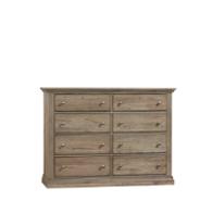 157-003 Vaughan Bassett Furniture Carlisle - Natural Grey Bedroom Furniture Dresser