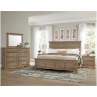 157-668 Vaughan Bassett Furniture Carlisle - Natural Grey Bedroom Furniture Bed