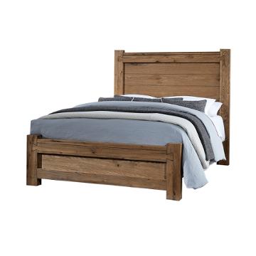 752-558 Vaughan Bassett Furniture Dovetail - Natural Bedroom Furniture Bed