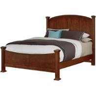 Bb28-557 Vaughan Bassett Furniture Bonanza - Cherry Bedroom Furniture Bed