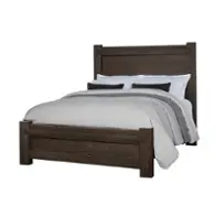 750-668-866-944 Vaughan Bassett Furniture Dovetail - Java Bedroom Furniture Bed