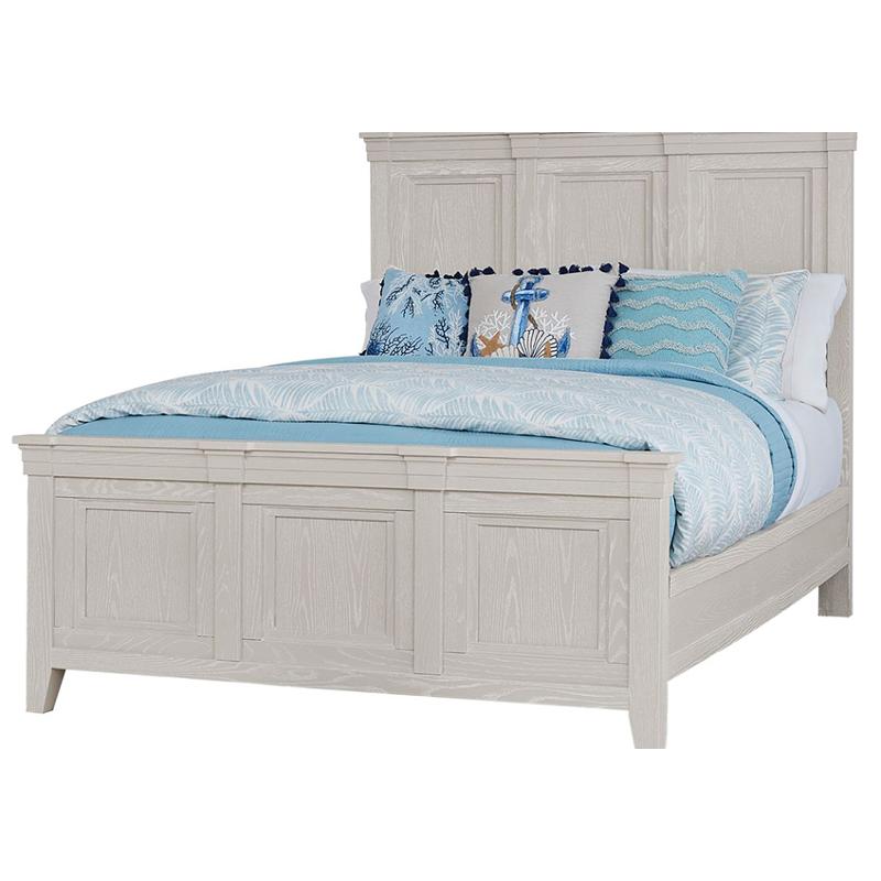 144-669-966-844 Vaughan Bassett Furniture Passageways - Oyster Grey Bedroom Furniture Bed