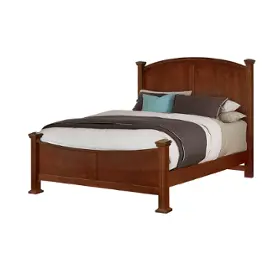 Bb28-667 Vaughan Bassett Furniture Bonanza - Cherry Bedroom Furniture Bed