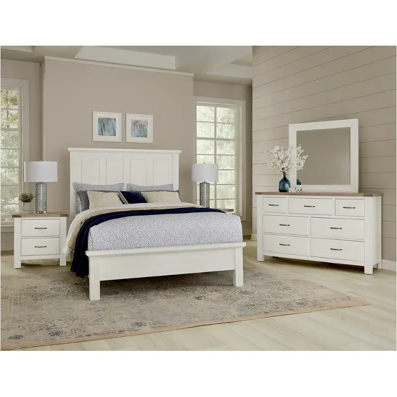116-559 Vaughan Bassett Furniture Maple Road - Two Tone Bed