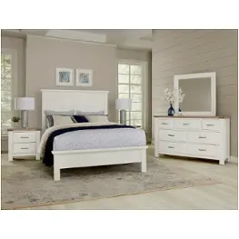 116-559 Vaughan Bassett Furniture Maple Road - Two Tone Bedroom Furniture Bed