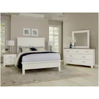 116-559 Vaughan Bassett Furniture Maple Road - Two Tone Bedroom Furniture Bed