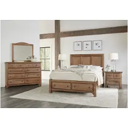 800-667-066b-502 Vaughan Bassett Furniture Cool Farmhouse - Natural Bedroom Furniture Bed