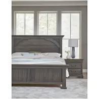 772-559-955-722 Vaughan Bassett Furniture Vista - Grey Oak Bedroom Furniture Bed