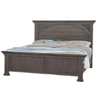 772-669-966-722 Vaughan Bassett Furniture Vista - Grey Oak Bedroom Furniture Bed