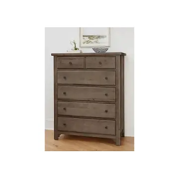 801-115 Vaughan Bassett Furniture Cool Farmhouse - Grey Bedroom Furniture Chest