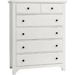 804-115 Vaughan Bassett Furniture Cool Farmhouse - Soft White Bedroom Furniture Chest
