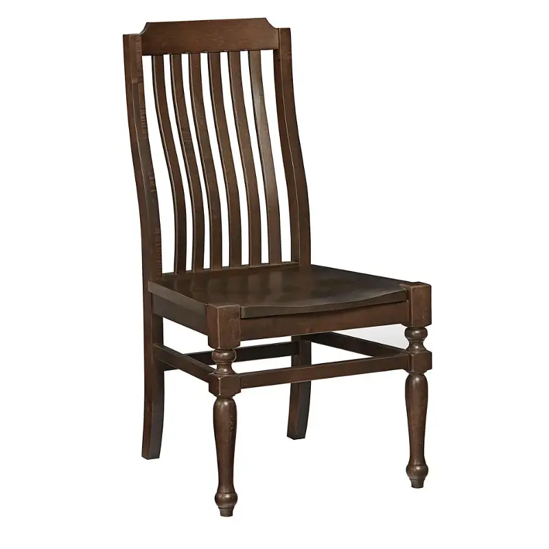 240010 Vaughan Bassett Furniture Wooden Seat Side Chair