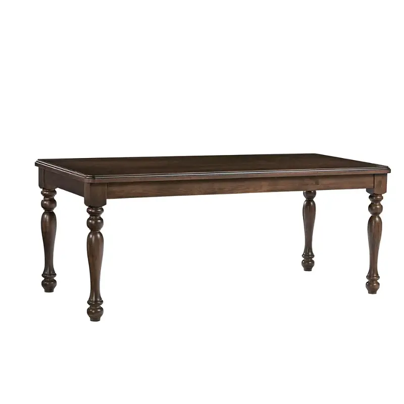 240100 Vaughan Bassett Furniture 72 Inch Turned Leg Dining Table
