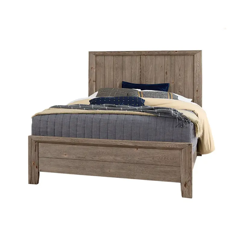 780-667-766-944 Vaughan Bassett Furniture Yellowstone - Dapple Grey Bedroom Furniture Bed