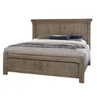 780-668-866-944 Vaughan Bassett Furniture Yellowstone - Dapple Grey Bedroom Furniture Bed