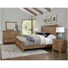 782-668 Vaughan Bassett Furniture Yellowstone - Chestnut Natural Bedroom Furniture Bed
