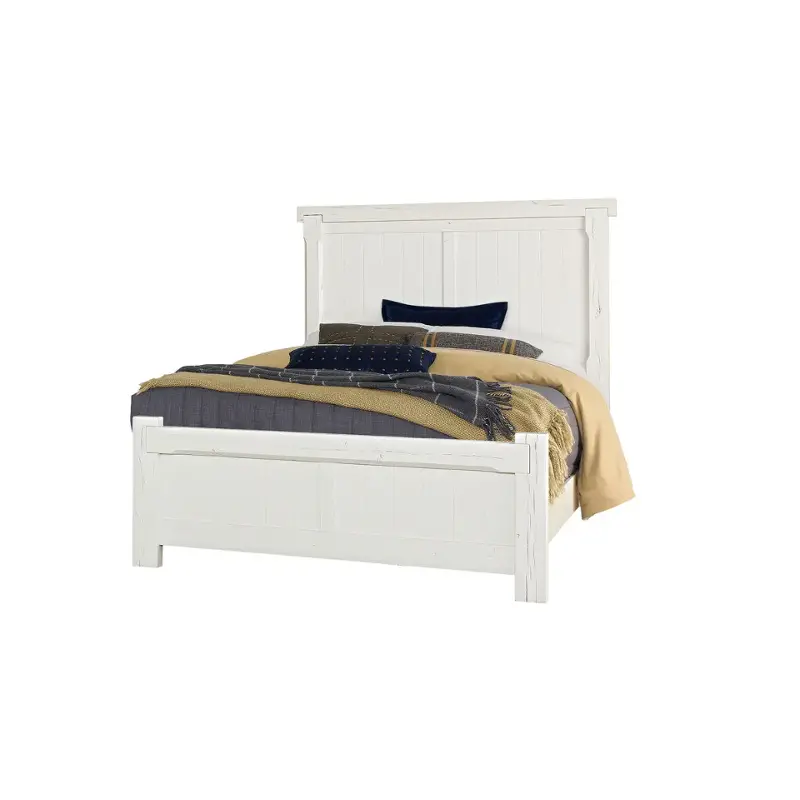 784-668 Vaughan Bassett Furniture Yellowstone - White Bed