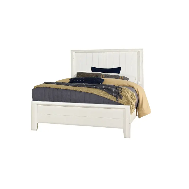 784-667-766-944 Vaughan Bassett Furniture Yellowstone - White Bedroom Furniture Bed