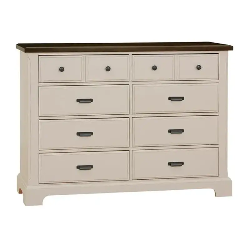 817-003 Vaughan Bassett Furniture Lancaster County -amish Walnut Bedroom Furniture Dresser