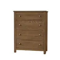 12-114 Vaughan Bassett Furniture Fundamentals-natural Bedroom Furniture Chest