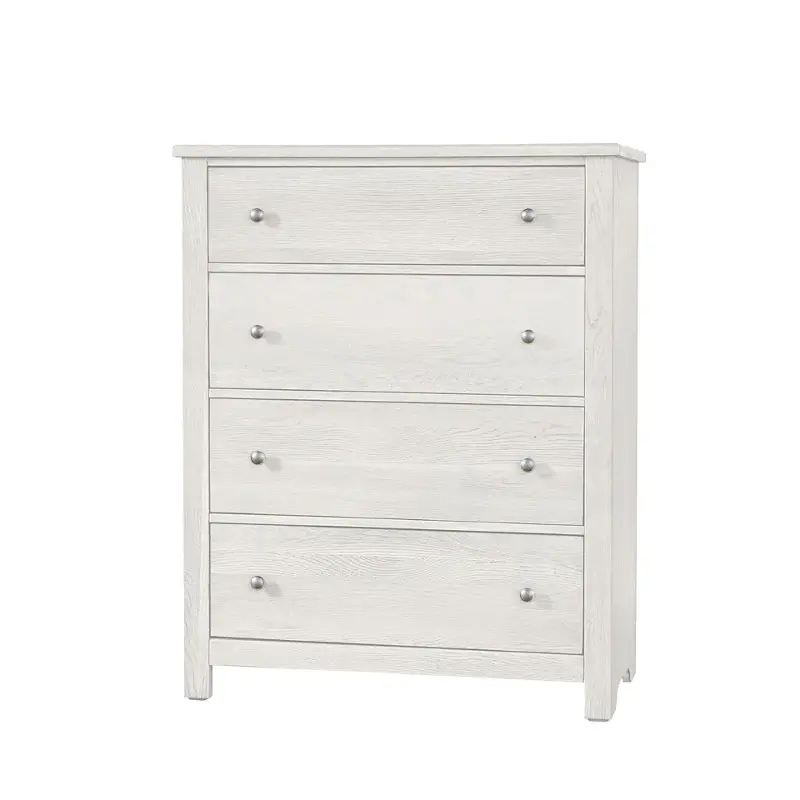 16-114 Vaughan Bassett Furniture Fundamentals - White Bedroom Furniture Chest