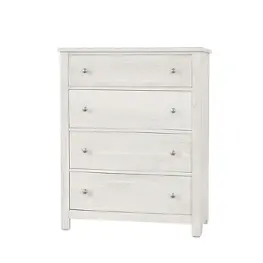 16-114 Vaughan Bassett Furniture Fundamentals - White Bedroom Furniture Chest