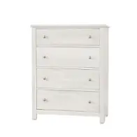 16-114 Vaughan Bassett Furniture Fundamentals - White Bedroom Furniture Chest