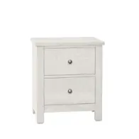 16-226 Vaughan Bassett Furniture Fundamentals - White Bedroom Furniture Nightstand