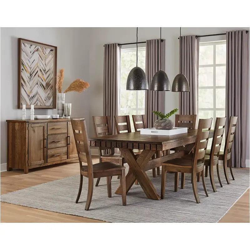 752-502 Vaughan Bassett Furniture Dovetail - Natural Dining Room Furniture Dining Table