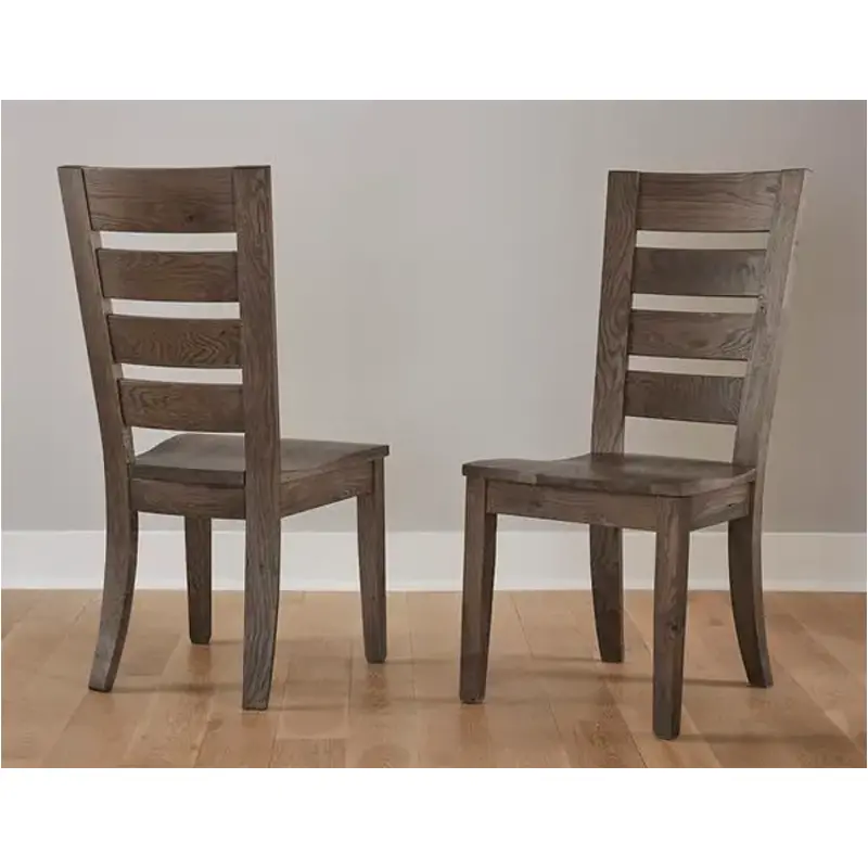753-020 Vaughan Bassett Furniture Dovetail - Aged Grey Dining Room Furniture Dining Chair