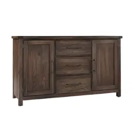 753-960 Vaughan Bassett Furniture Dovetail - Aged Grey Dining Room Furniture Server