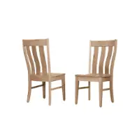 755-010 Vaughan Bassett Furniture Dovetail - Bleached White Dining Room Furniture Dining Chair