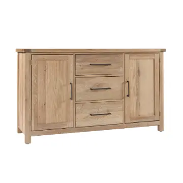 755-960 Vaughan Bassett Furniture Dovetail - Bleached White Dining Room Furniture Server