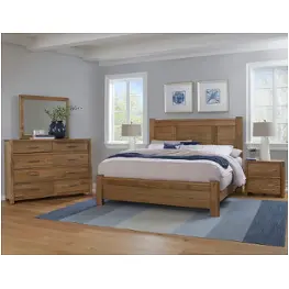 790-558 Vaughan Bassett Furniture Crafted Oak-natural Bedroom Furniture Bed