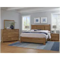 790-668 Vaughan Bassett Furniture Crafted Oak-natural Bedroom Furniture Bed