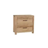 795-227 Vaughan Bassett Furniture Crafted Oak-bleached White Bedroom Furniture Nightstand